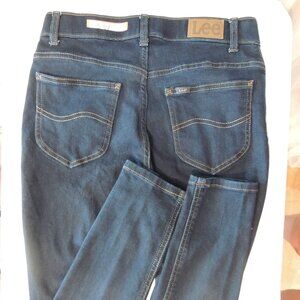 Lee Jeans Dark Slim Fit Skinny High Rise